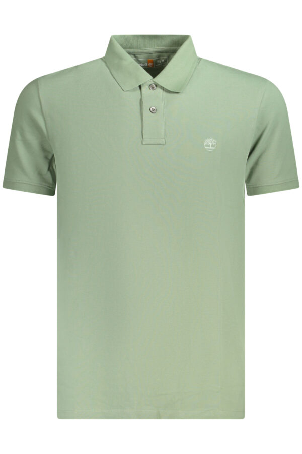 TIMBERLAND POLO MANICHE CORTE UOMO VERDE