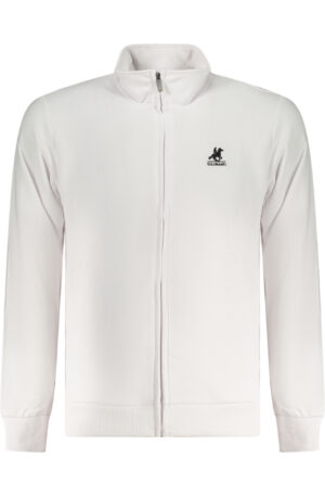 U.S. GRAND POLO FELPA CON ZIP UOMO BIANCO