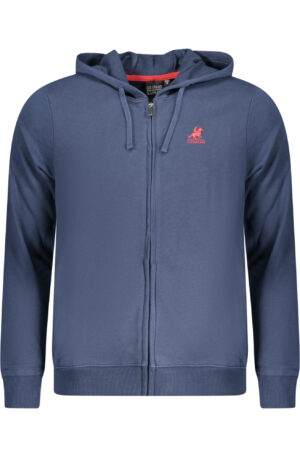 U.S. GRAND POLO FELPA CON ZIP UOMO BLU