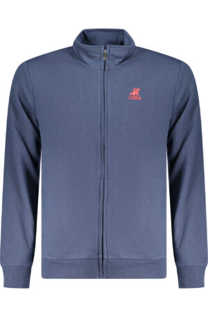 U.S. GRAND POLO FELPA CON ZIP UOMO BLU