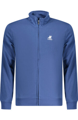 U.S. GRAND POLO FELPA CON ZIP UOMO BLU