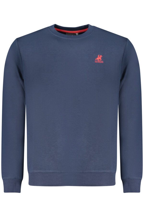 U.S. GRAND POLO FELPA SENZA ZIP UOMO BLU