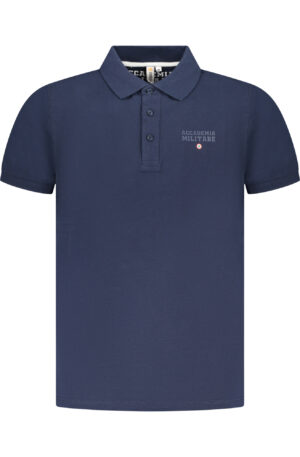ACCADEMIA MILITARE POLO MANICHE CORTE UOMO BLU