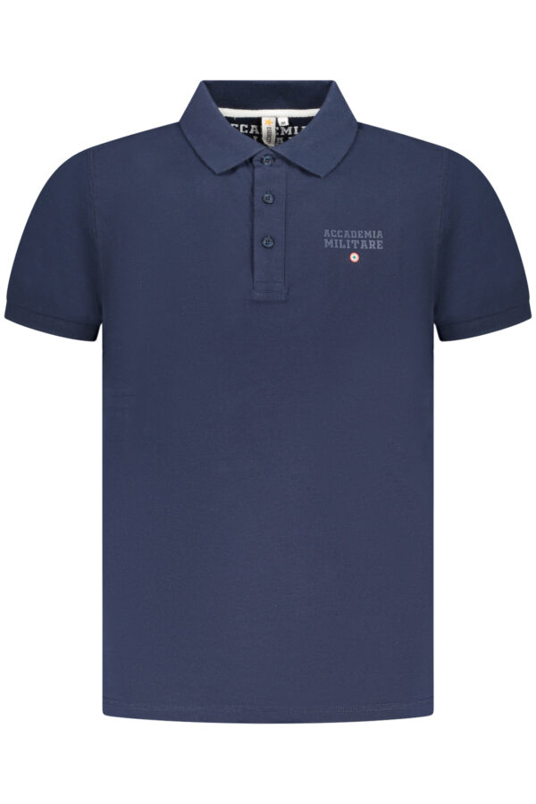 ACCADEMIA MILITARE POLO MANICHE CORTE UOMO BLU