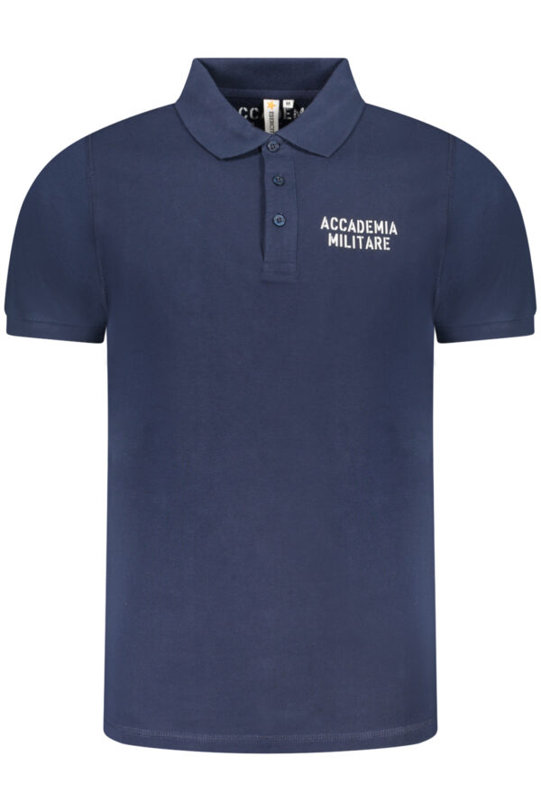 ACCADEMIA MILITARE POLO MANICHE CORTE UOMO BLU