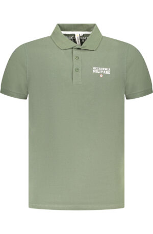 ACCADEMIA MILITARE POLO MANICHE CORTE UOMO VERDE