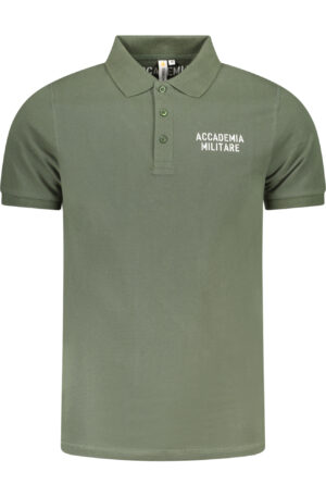 ACCADEMIA MILITARE POLO MANICHE CORTE UOMO VERDE