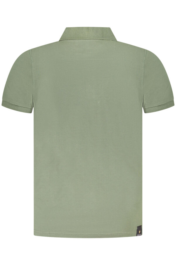 ACCADEMIA MILITARE POLO MANICHE CORTE UOMO VERDE - immagine 2