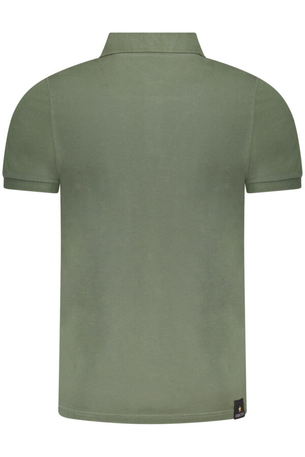 ACCADEMIA MILITARE POLO MANICHE CORTE UOMO VERDE - immagine 2
