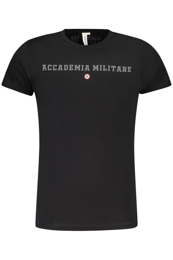 ACCADEMIA MILITARE T-SHIRT MANICHE CORTE UOMO NERO