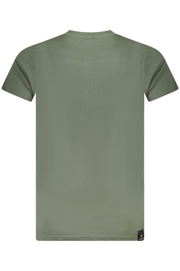 ACCADEMIA MILITARE T-SHIRT MANICHE CORTE UOMO VERDE - immagine 2