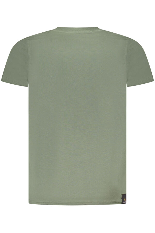 ACCADEMIA MILITARE T-SHIRT MANICHE CORTE UOMO VERDE - immagine 2
