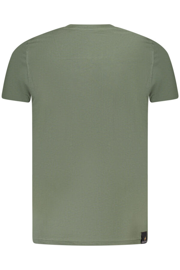 ACCADEMIA MILITARE T-SHIRT MANICHE CORTE UOMO VERDE - immagine 2