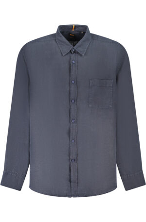 BOSS CAMICIA MANICHE LUNGHE UOMO BLU