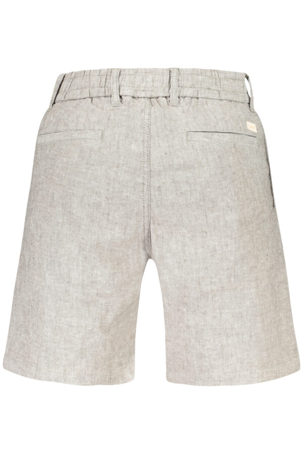 BOSS PANTALONE BERMUDA UOMO GRIGIO - immagine 2