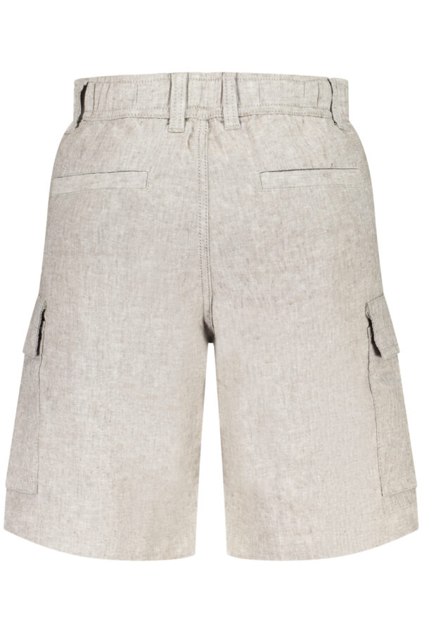 BOSS PANTALONE SHORT UOMO GRIGIO - immagine 2