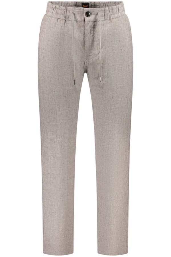 BOSS PANTALONE UOMO GRIGIO