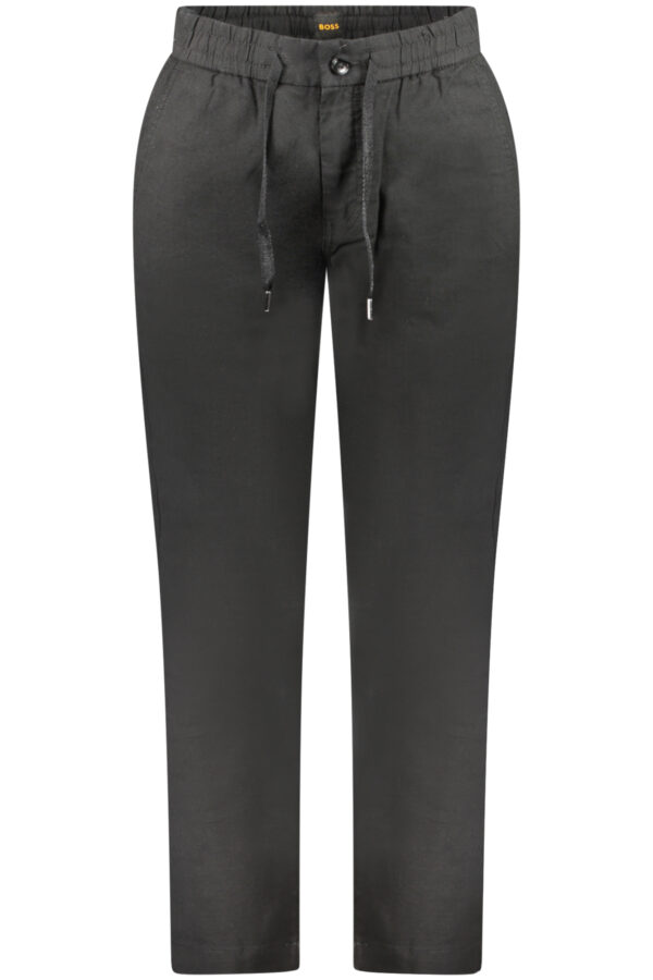 BOSS PANTALONE UOMO NERO