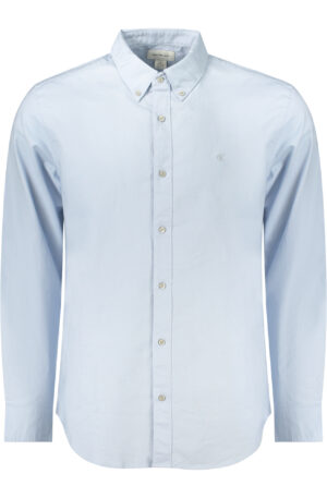 CALVIN KLEIN CAMICIA MANICHE LUNGHE UOMO AZZURRO