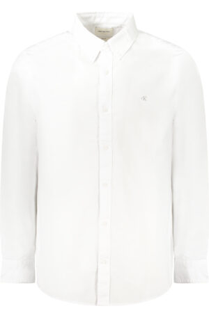 CALVIN KLEIN CAMICIA MANICHE LUNGHE UOMO BIANCO