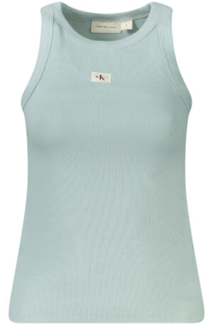 CALVIN KLEIN CANOTTA DONNA AZZURRO