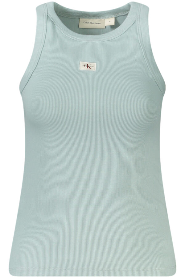 CALVIN KLEIN CANOTTA DONNA AZZURRO