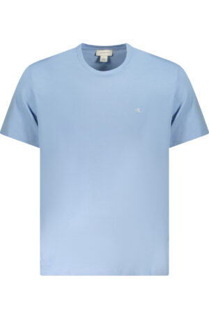 CALVIN KLEIN T-SHIRT MANICHE CORTE UOMO AZZURRO