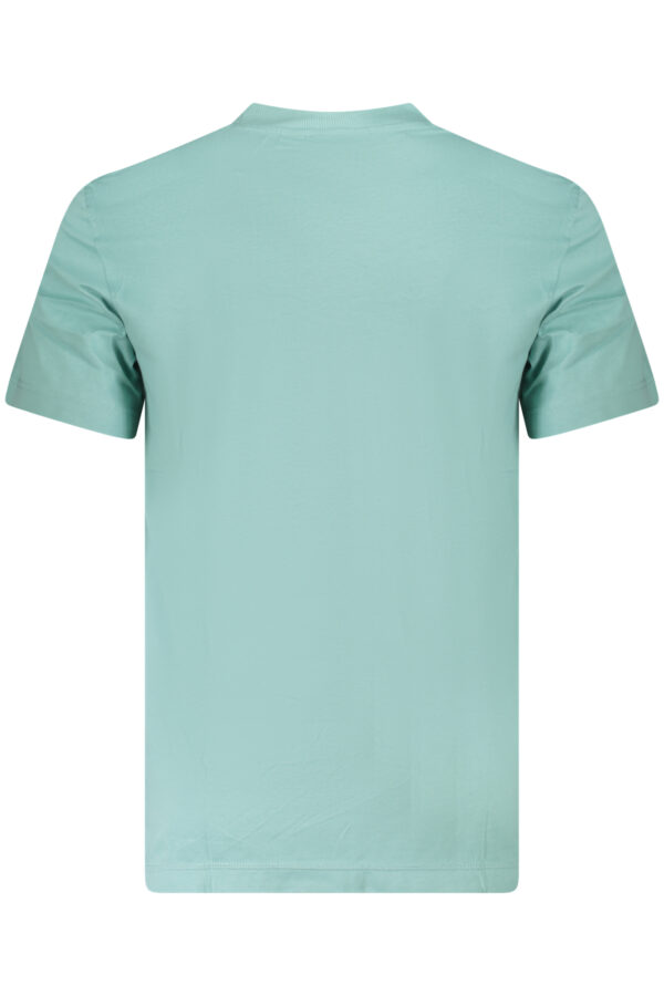 CALVIN KLEIN T-SHIRT MANICHE CORTE UOMO AZZURRO - immagine 2