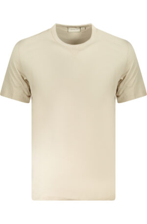 CALVIN KLEIN T-SHIRT MANICHE CORTE UOMO BEIGE