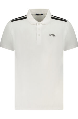 CAVALLI CLASS POLO MANICHE CORTE UOMO BIANCO