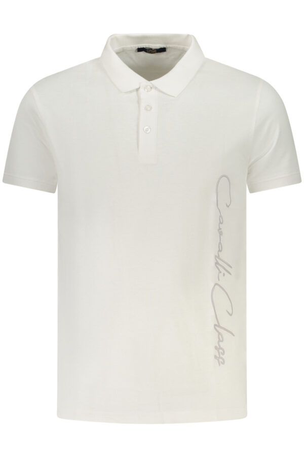 CAVALLI CLASS POLO MANICHE CORTE UOMO BIANCO