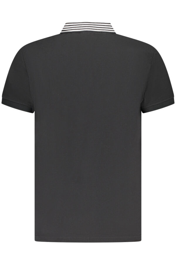 CAVALLI CLASS POLO MANICHE CORTE UOMO NERO - immagine 2