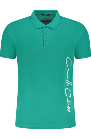 CAVALLI CLASS POLO MANICHE CORTE UOMO VERDE