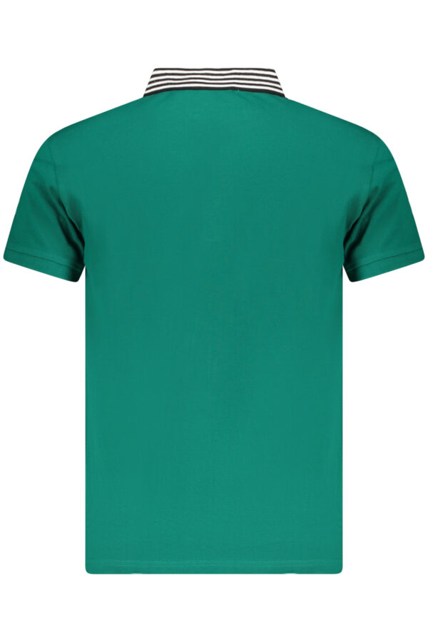 CAVALLI CLASS POLO MANICHE CORTE UOMO VERDE - immagine 2