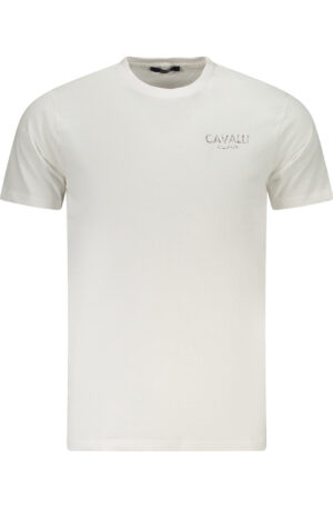 CAVALLI CLASS T-SHIRT MANICHE CORTE UOMO BIANCO