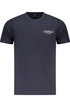 CAVALLI CLASS T-SHIRT MANICHE CORTE UOMO BLU