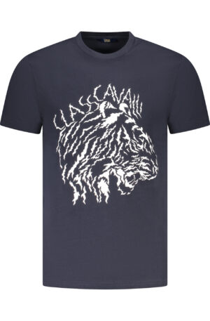 CAVALLI CLASS T-SHIRT MANICHE CORTE UOMO BLU