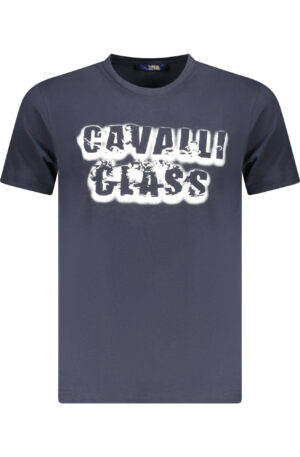 CAVALLI CLASS T-SHIRT MANICHE CORTE UOMO BLU