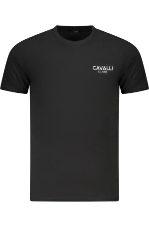 CAVALLI CLASS T-SHIRT MANICHE CORTE UOMO NERO