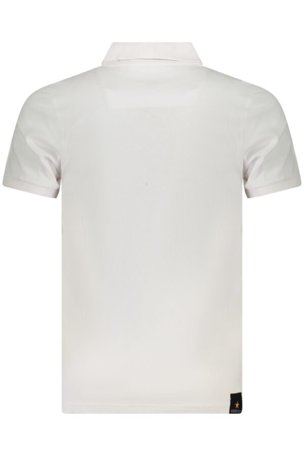 ESERCITO 1659 POLO MANICHE CORTE UOMO BIANCO - immagine 2