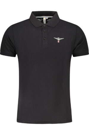 ESERCITO 1659 POLO MANICHE CORTE UOMO NERO