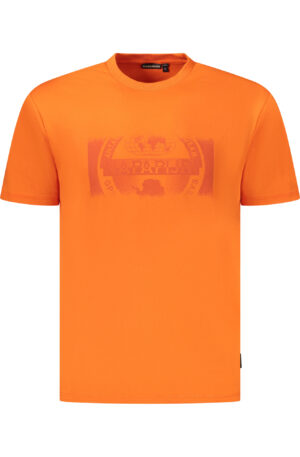NAPAPIJRI T-SHIRT MANICHE CORTE UOMO ARANCIO