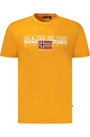 NAPAPIJRI T-SHIRT MANICHE CORTE UOMO ARANCIO