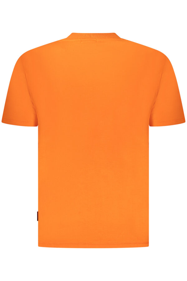 NAPAPIJRI T-SHIRT MANICHE CORTE UOMO ARANCIO - immagine 2