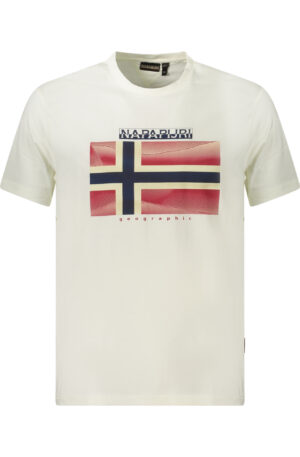 NAPAPIJRI T-SHIRT MANICHE CORTE UOMO BIANCO