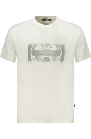 NAPAPIJRI T-SHIRT MANICHE CORTE UOMO BIANCO