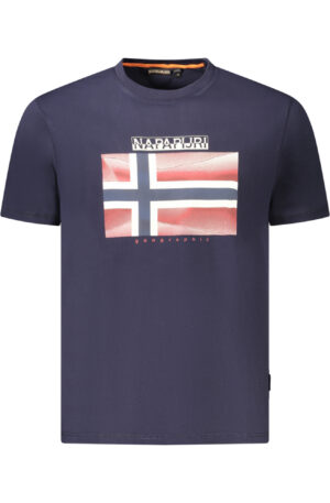 NAPAPIJRI T-SHIRT MANICHE CORTE UOMO BLU