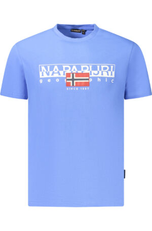 NAPAPIJRI T-SHIRT MANICHE CORTE UOMO BLU