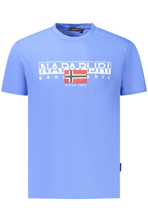 NAPAPIJRI T-SHIRT MANICHE CORTE UOMO BLU