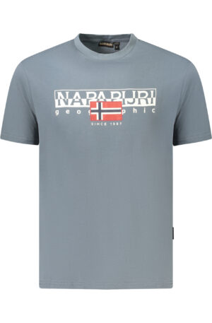 NAPAPIJRI T-SHIRT MANICHE CORTE UOMO GRIGIO